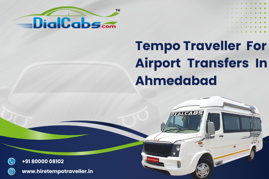 Tempo Traveller for airport transfers in Ahmedabad