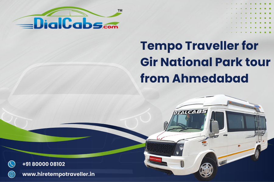Tempo Traveller for Gir National Park tour from Ahmedabad
