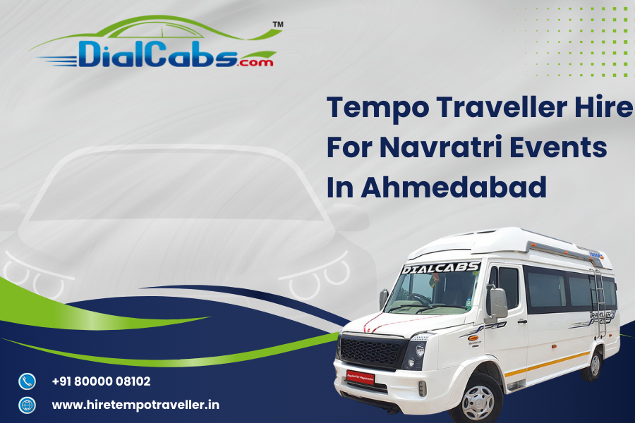Tempo Traveller hire for Navratri events in Ahmedabad